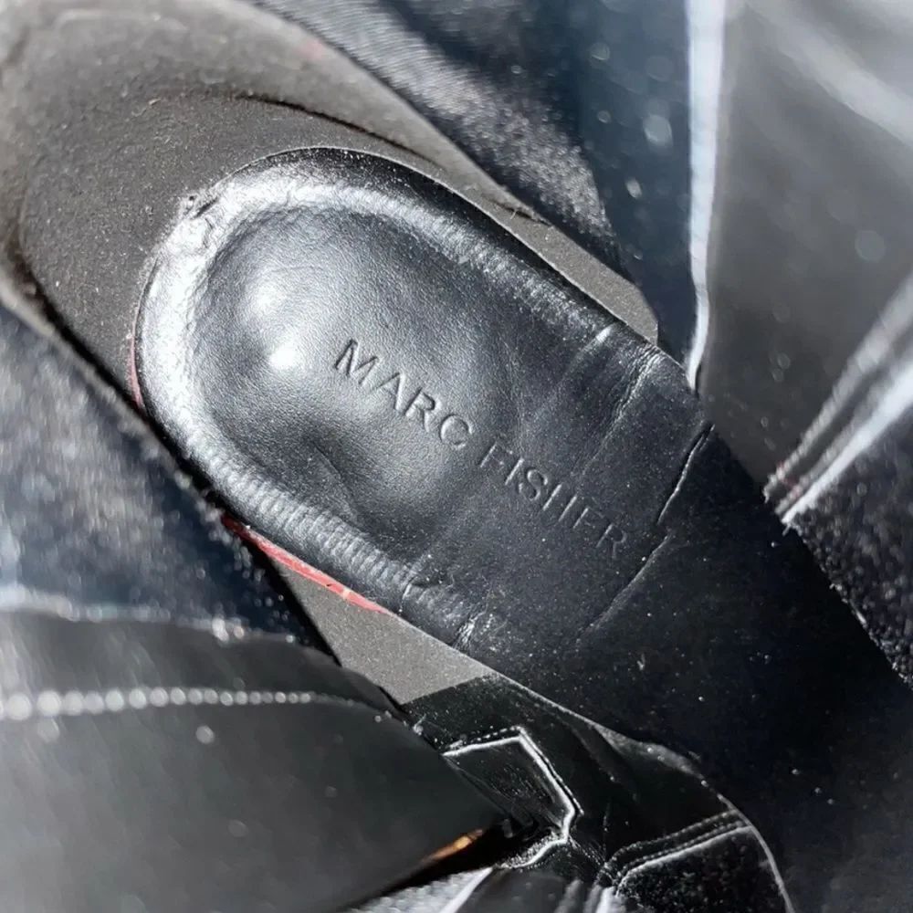Marc fisher satin ankle boots - Picture 12 of 13